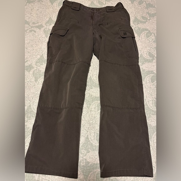 5.11 Tactical Stryke Pants Men’s Size 30x30 Gray Cargo Pockets Ripstop Work - Picture 1 of 9